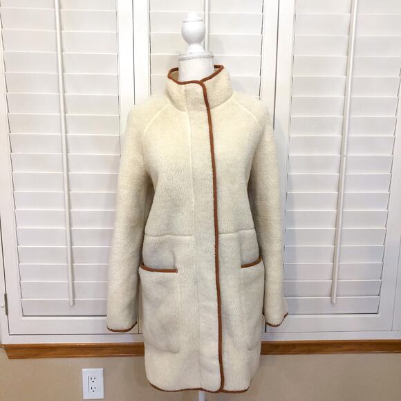 Madewell Sherpa Estate Coat - Picture 4 of 13